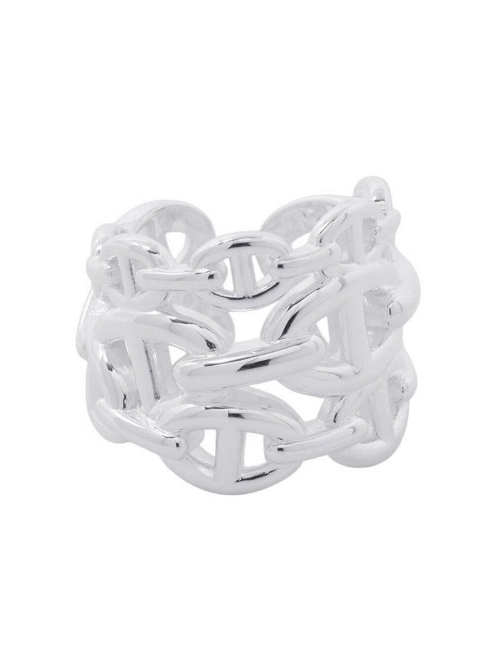 Hermes Ring Chaine D'ancre Enchainee GM